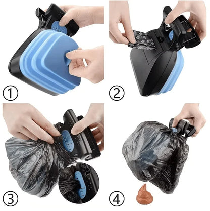 Foldable Dog Pet Travel Poop Scoop